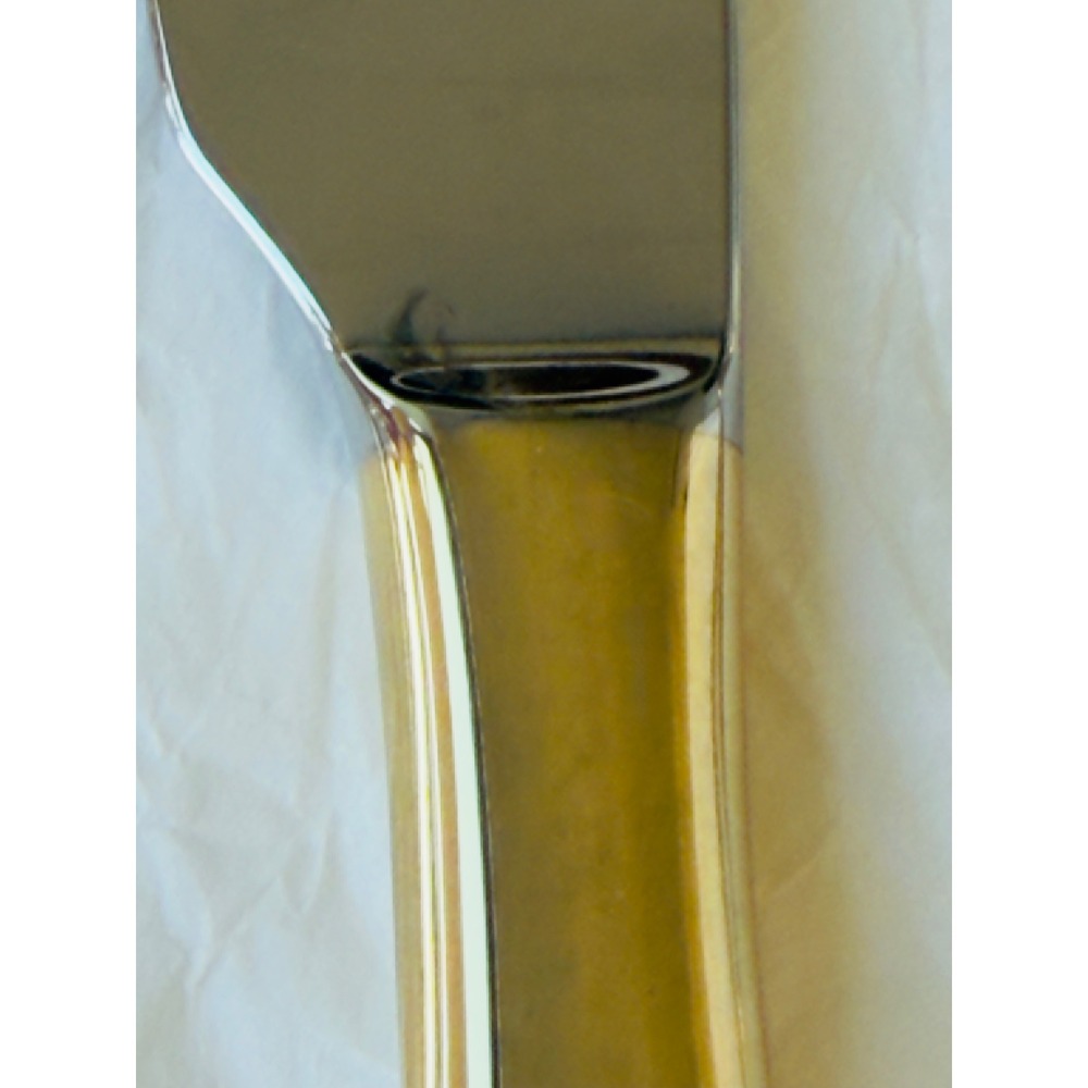 Williams Sonoma 5 pc Bee 18/10 Stainless Steel Gold Flatware Set, Retail $79 - Picture 4 of 7